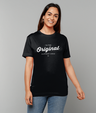 Load image into Gallery viewer, T-Shirt - Allotment Junkie - &#39;I&#39;m the Original&#39; - Branded: Unisex Coloured Tee - Gildan Heavy Cotton
