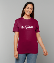 Load image into Gallery viewer, T-Shirt - Allotment Junkie - 'I'm the Original' - Branded: Unisex Coloured Tee - Gildan Heavy Cotton