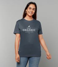 Load image into Gallery viewer, T-Shirt - Allotment Junkie - &#39;100% ORGANIC&#39; - Branded: Unisex Coloured Tee - Gildan Heavy Cotton
