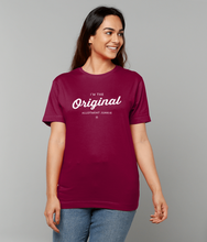 Load image into Gallery viewer, T-Shirt - Allotment Junkie - &#39;I&#39;m the Original&#39; - Branded: Unisex Coloured Tee - Gildan Heavy Cotton
