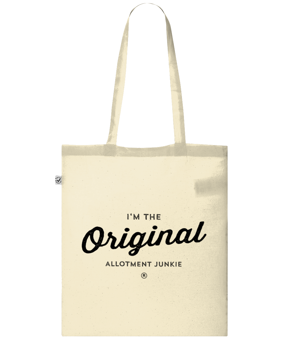 Classic Shopper Tote Bag - Allotment Junkie - Branded: 'I'm the Original'
