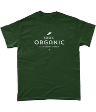 Load image into Gallery viewer, T-Shirt - Allotment Junkie - &#39;100% ORGANIC&#39; - Branded: Unisex Coloured Tee - Gildan Heavy Cotton
